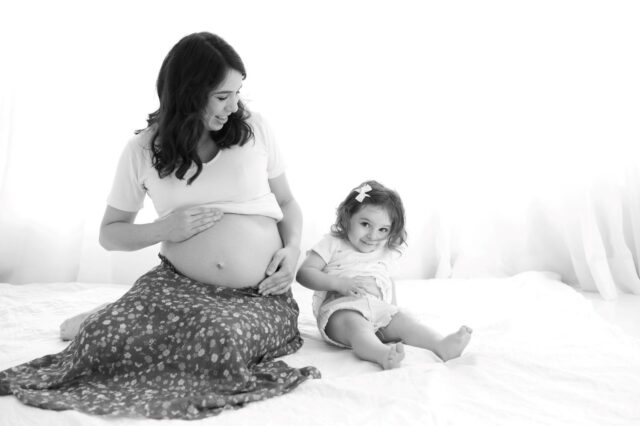 ensaio grávida com filho - Laura Alzueta