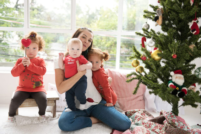 Ensaio de Natal em família - Laura Alzueta