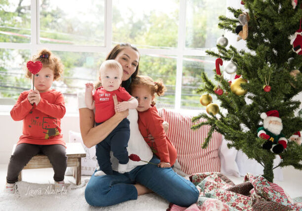 Ensaio de Natal em família - Laura Alzueta