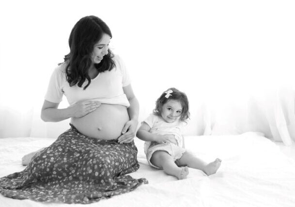 ensaio grávida com filho - Laura Alzueta